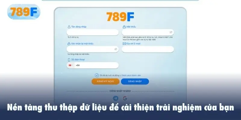 Nền tảng thu thập dữ liệu để cải thiện trải nghiệm của bạn