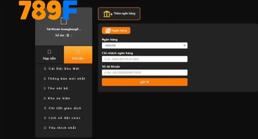 Giới thiệu chi tiết siêu ưu đãi tiền hoàn trả cao 789F 